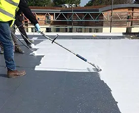 Polyurethane membrane installation