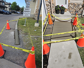 concrete work